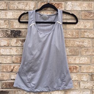 Athleta grey workout tank top size large!